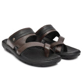 Country Maddox Bordo leather slippers for men with slip-on design